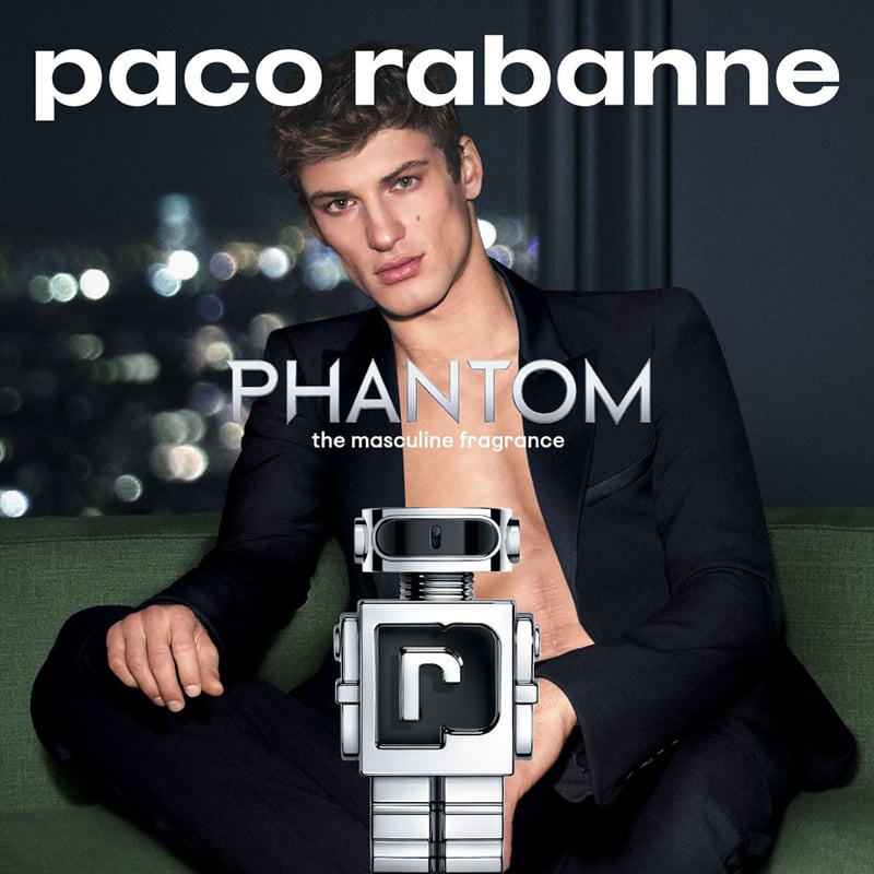 Phantom by Paco Rabanne Eau de Toilette para Hombre 100 ml